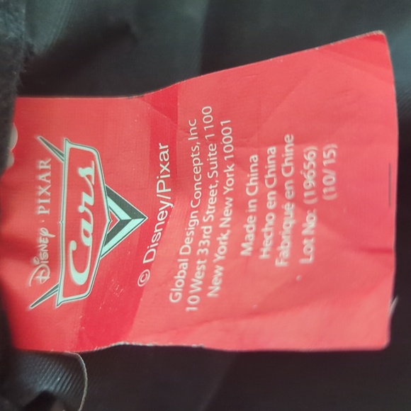 Disney Pixar Cars Super Lap Flying Lap 0.2"Gap Backpack 11x9 EUC - Picture 11 of 12